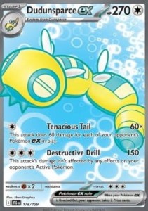 JTG 178 Dudunsparce ex