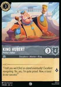 King Hubert - Phillip's Father