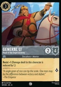 General Li - Head of the Imperial Army