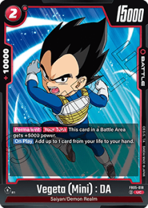 Vegeta (Mini) : DA (FB05-018)