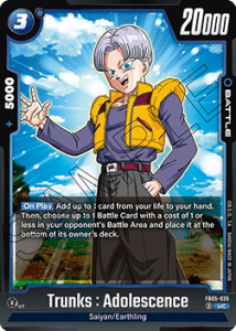 Trunks : Adolescence (FB05-035)