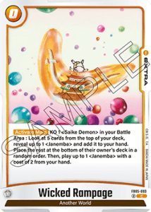 Wicked Rampage (FB05-093)