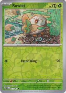 OBF 013 Rowlet (REVERSE)