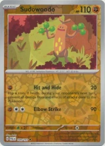 PAL 109 Sudowoodo (REVERSE)