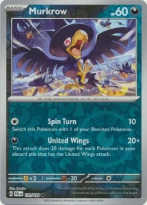PAL 131 Murkrow (REVERSE)