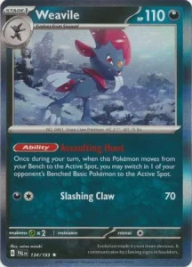PAL 134 Weavile (HOLO)