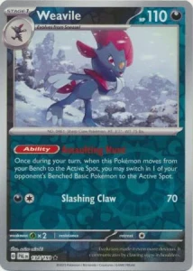 PAL 134 Weavile (REVERSE)