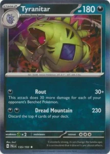 PAL 135 Tyranitar (HOLO)