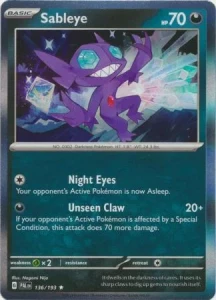 PAL 136 Sableye (HOLO)