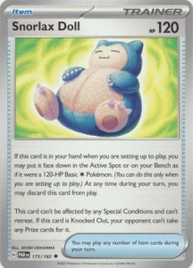 PAR 175 Snorlax Doll