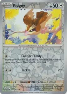 MEW 016 Pidgey (REVERSE)