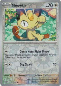 MEW 052 Meowth (REVERSE)