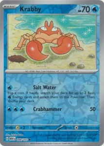 MEW 098 Krabby (REVERSE)