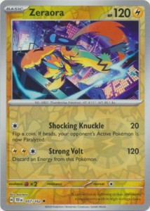 TEF 057 Zeraora (REVERSE)