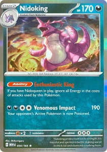 MEW 034 Nidoking (HOLO)