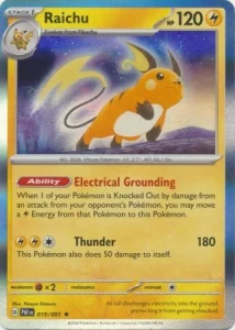 PAF 019 Raichu (HOLO)