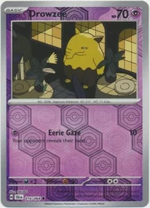 SFA 016 Drowzee (REVERSE)