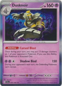 SFA 020 Dusknoir (HOLO)