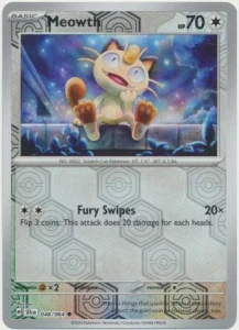 SFA 048 Meowth (REVERSE)