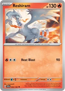 SCR 022 Reshiram