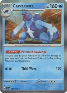 SCR 038 Carracosta (HOLO)