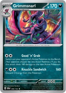 SCR 096 Grimmsnarl (HOLO)