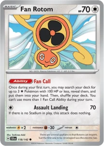 SCR 118 Fan Rotom