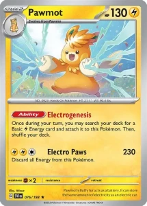 SVI 076 Pawmot (NON-HOLO)