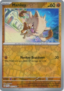 SVI 107 Mankey (REVERSE)