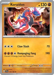 SVI 124 Koraidon (NON-HOLO)