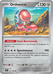 PAL 151 Orthworm (NON-HOLO)