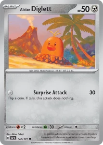 SSP 122 Alolan Diglett