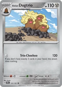 SSP 123 Alolan Dugtrio