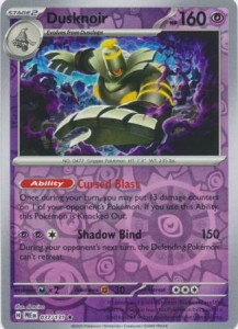 PRE 037 Dusknoir (REVERSE)