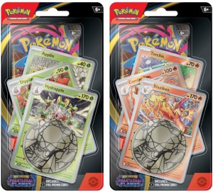Pokémon TCG: Mega Evolution - Phantasmal Flames - Premium Checklane Blister - Blaziken/Hydrapple Zestaw