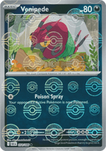 BLK 054 Venipede (POKEBALL)