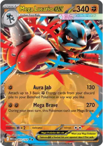 MEG 077 Mega Lucario Ex
