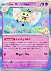 JTG 067 Lillie’s Ribombee (HOLO)