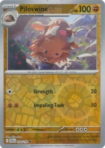JTG 078 Piloswine (REVERSE)
