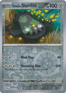 JTG 106 Galarian Stunfisk (REVERSE)