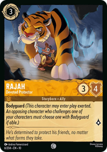 10WHI 006 Rajah - Devoted Protector (FOIL)