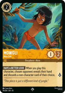 10WHI 019 Mowgli - Man Cub (FOIL)