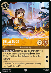 10WHI 022 Della Duck - Returning Mother