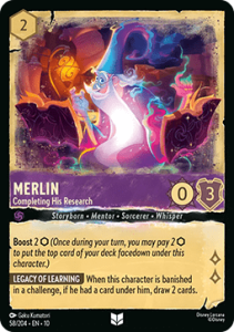 10WHI 058 Merlin - Completing His Research (FOIL)