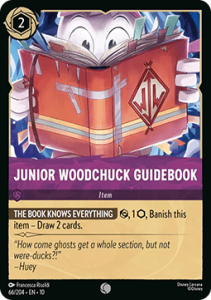 10WHI 066 Junior Woodchuck Guidebook (FOIL)