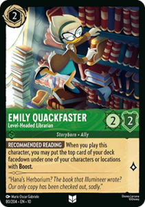 10WHI 080 Emily Quackfaster - Level-Headed Librarian