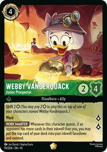 10WHI 093 Webby Vanderquack - Junior Prospector