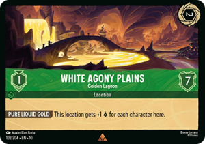10WHI 102 White Agony Plains - Golden Lagoon