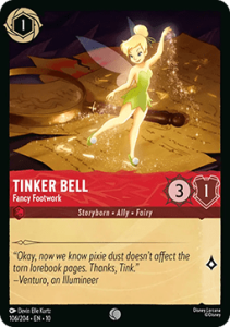 10WHI 106 Tinker Bell - Fancy Footwork