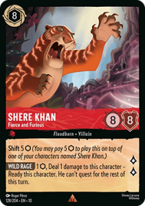 10WHI 128 Shere Khan - Fierce and Furious